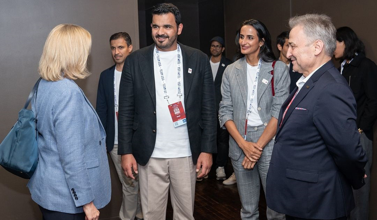 President of Qatar Olympic Committee Visits US Guest House